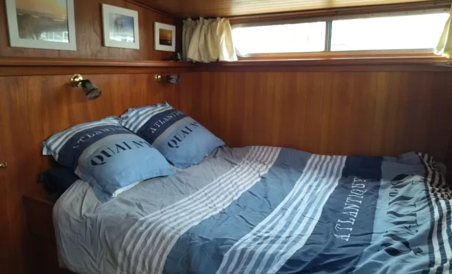 Vedette hollandaise "HARMONY", aux alentours de Toulouse, Fluvial Boats